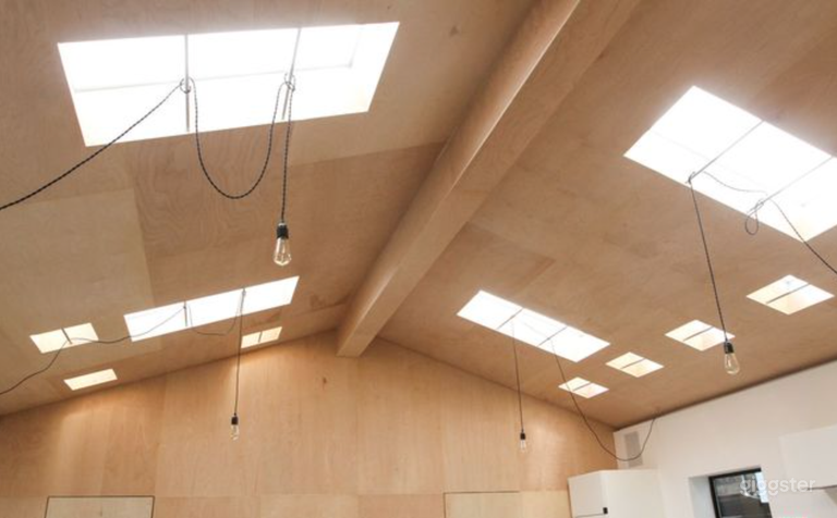  Soaring 12ft cathedral ceilings—perfect for high-end photo shoots &amp; cinematic scenes with  