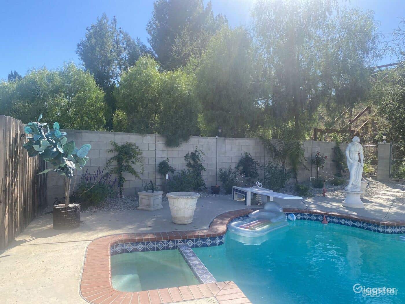 Roman Pool and Spa Jacuzzi Oasis Photo 4