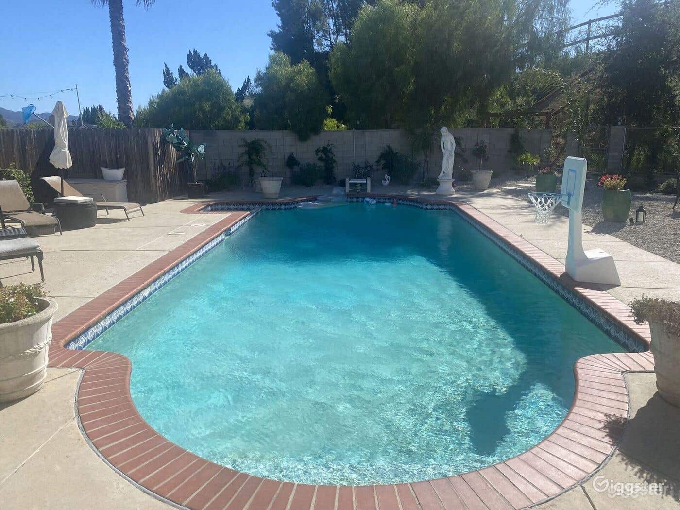 Roman Pool and Spa Jacuzzi Oasis Photo 1