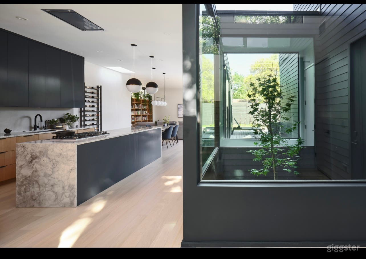 Open first floor space