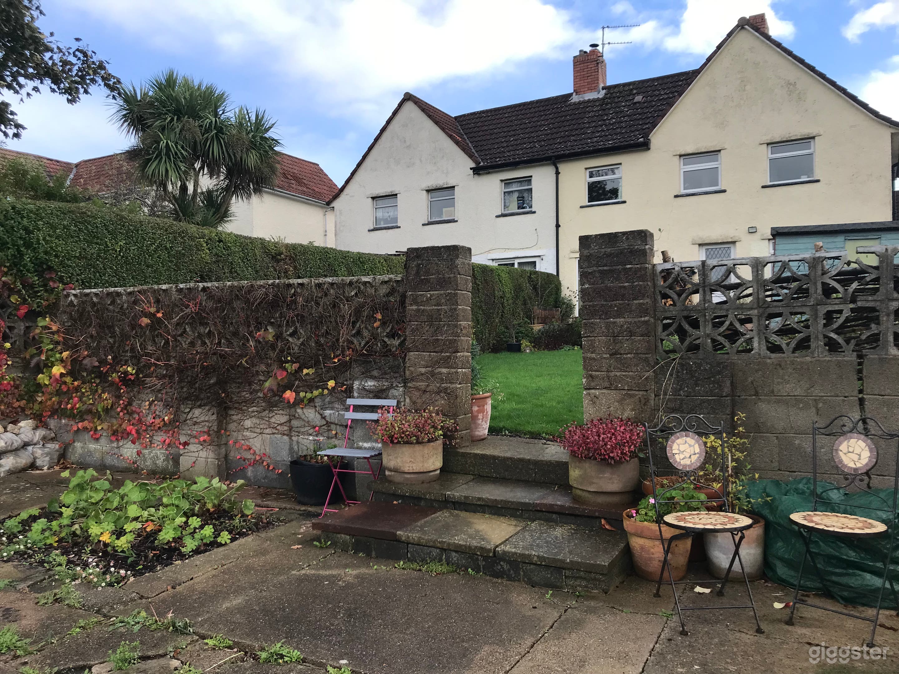 Back of house &amp; bottom of garden