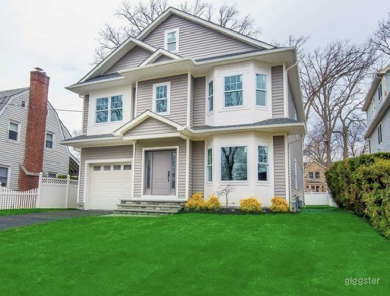  Noordelijk New Jersey Huis met Grote Tuin 