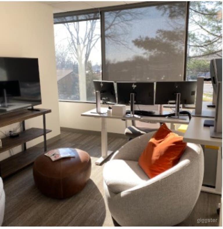  Office Work Space For 5 