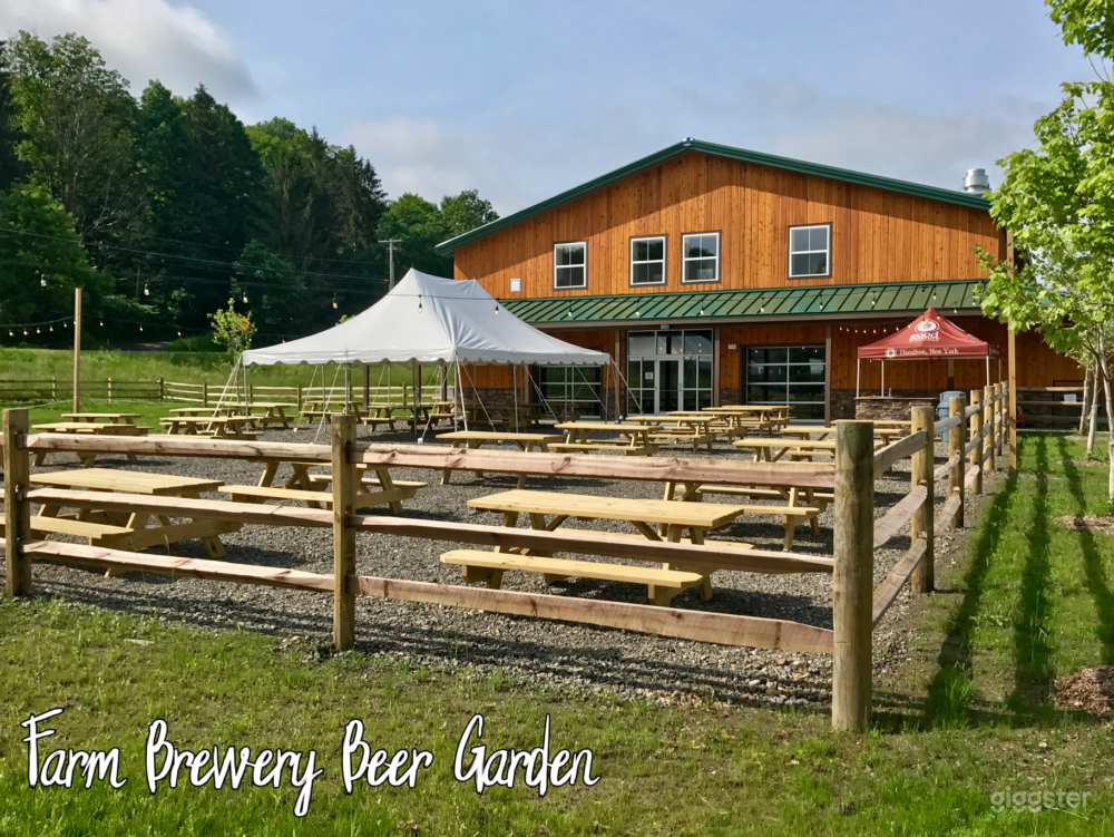 Farm Brewery Beer Garden Photo 1