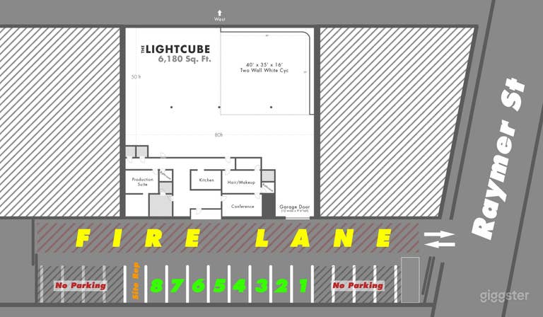  N. Hollywood Studio Amazing TopBox Light Cyc and Black Box  