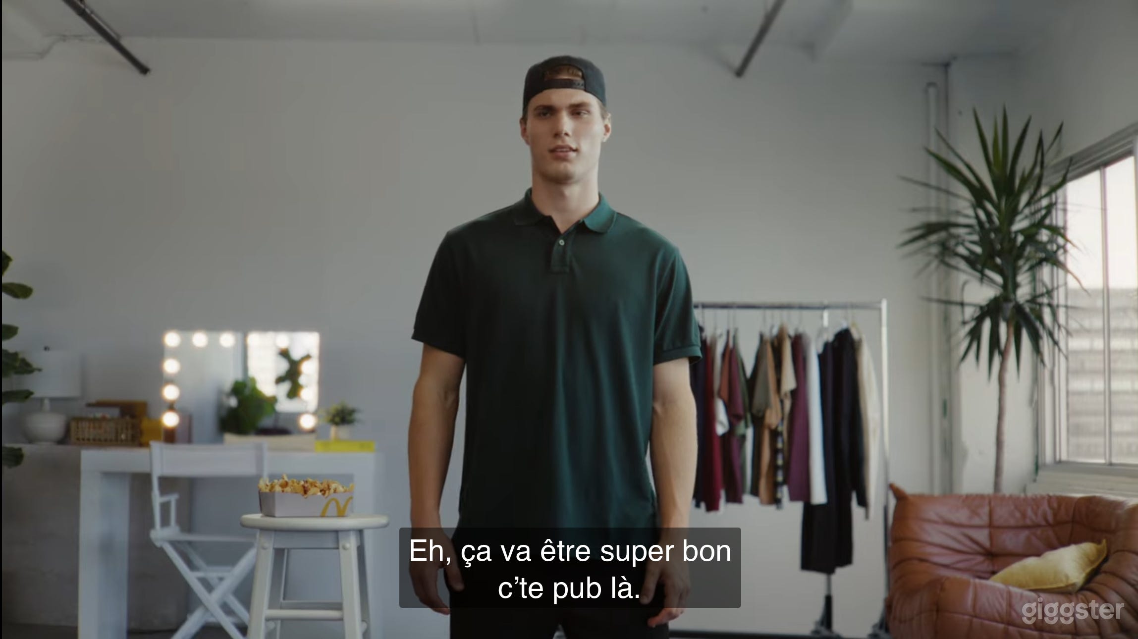 Mc Donald’s Holiday Campaign With Juraj Slafkovsky. Winter 24/25.