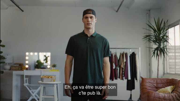  Mc Donald’s Holiday Campaign With Juraj Slafkovsky. Winter 24/25. 