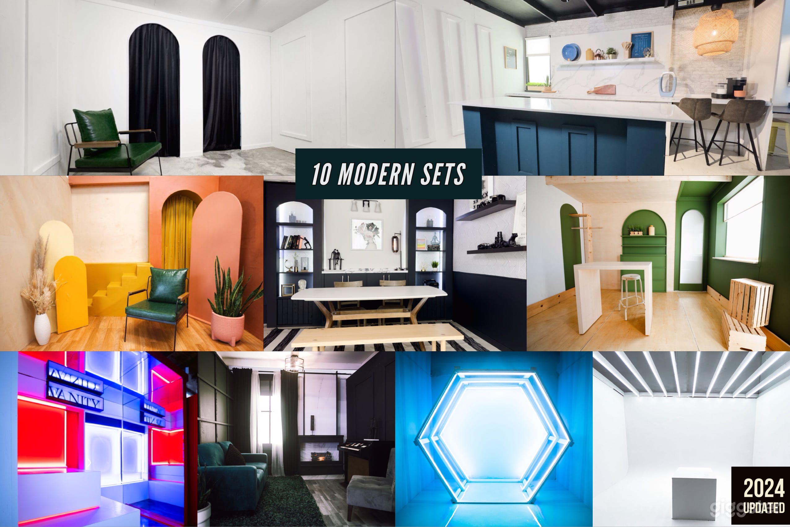 10 Set Modern Studio Photo 1