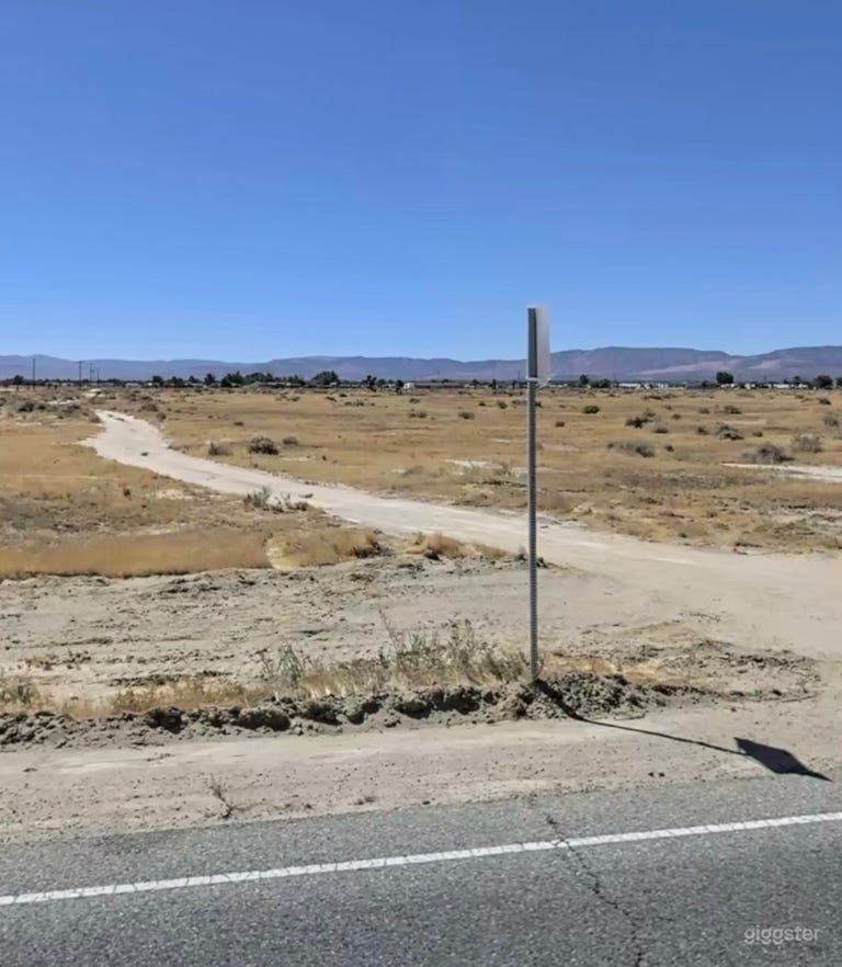  Desert Land Space and Private Desert Road 