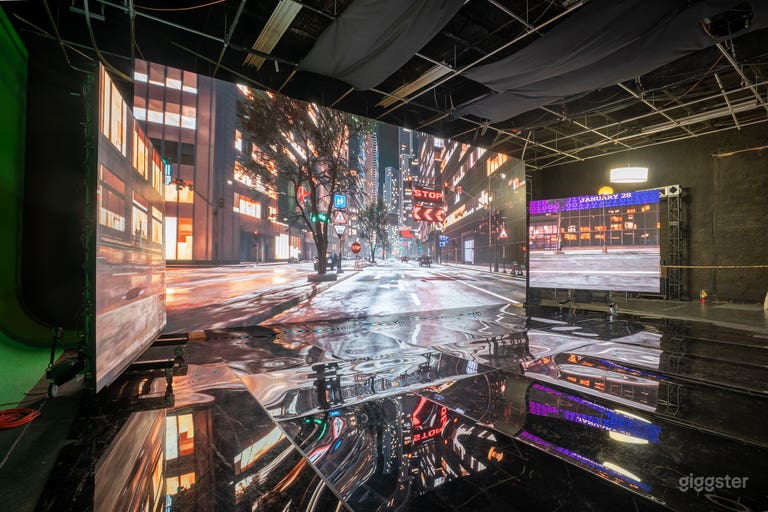  Large Film Studio with LED Volume Wall 