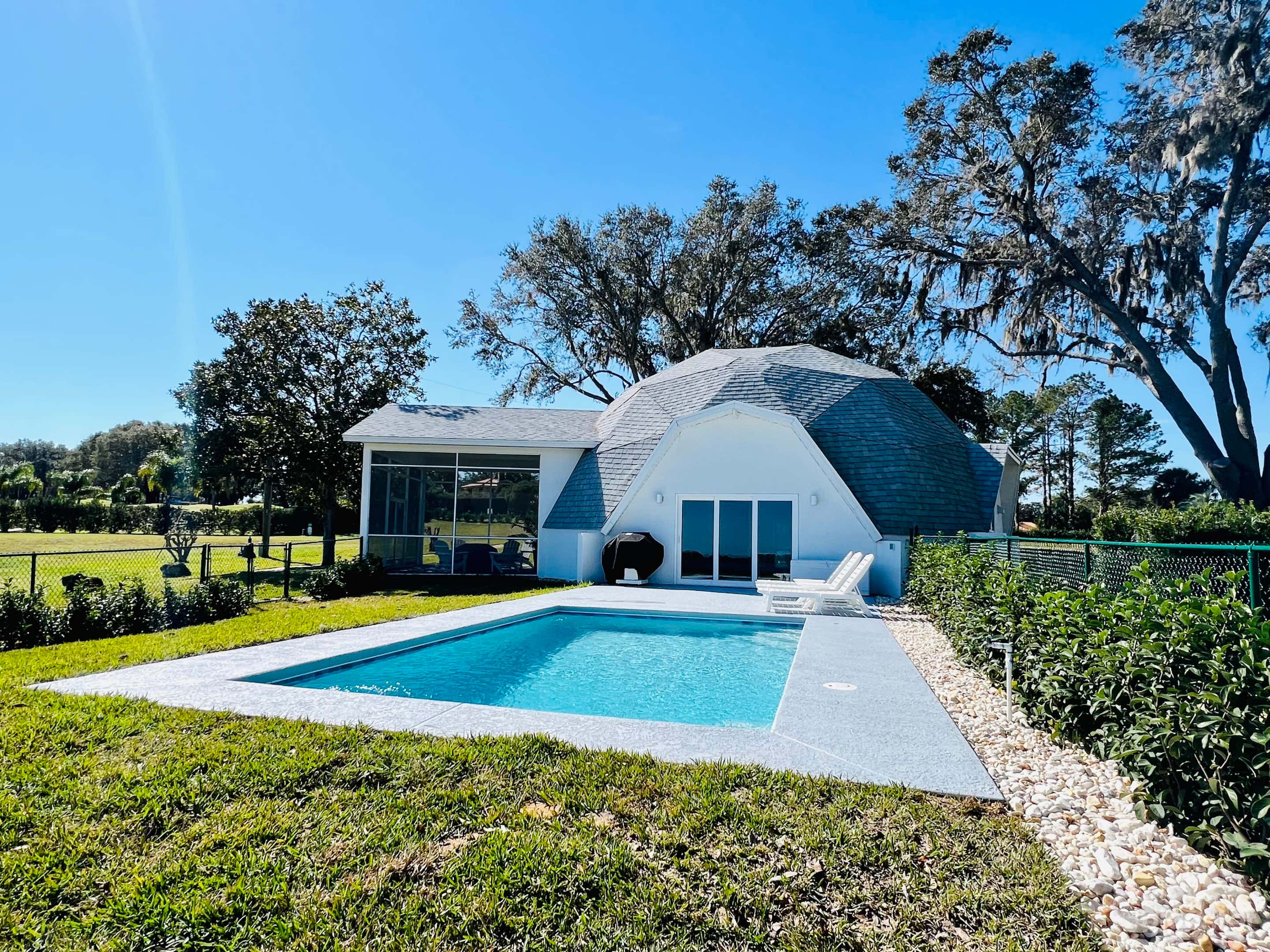 Pool Oasis with Lakeside Views Photo 3