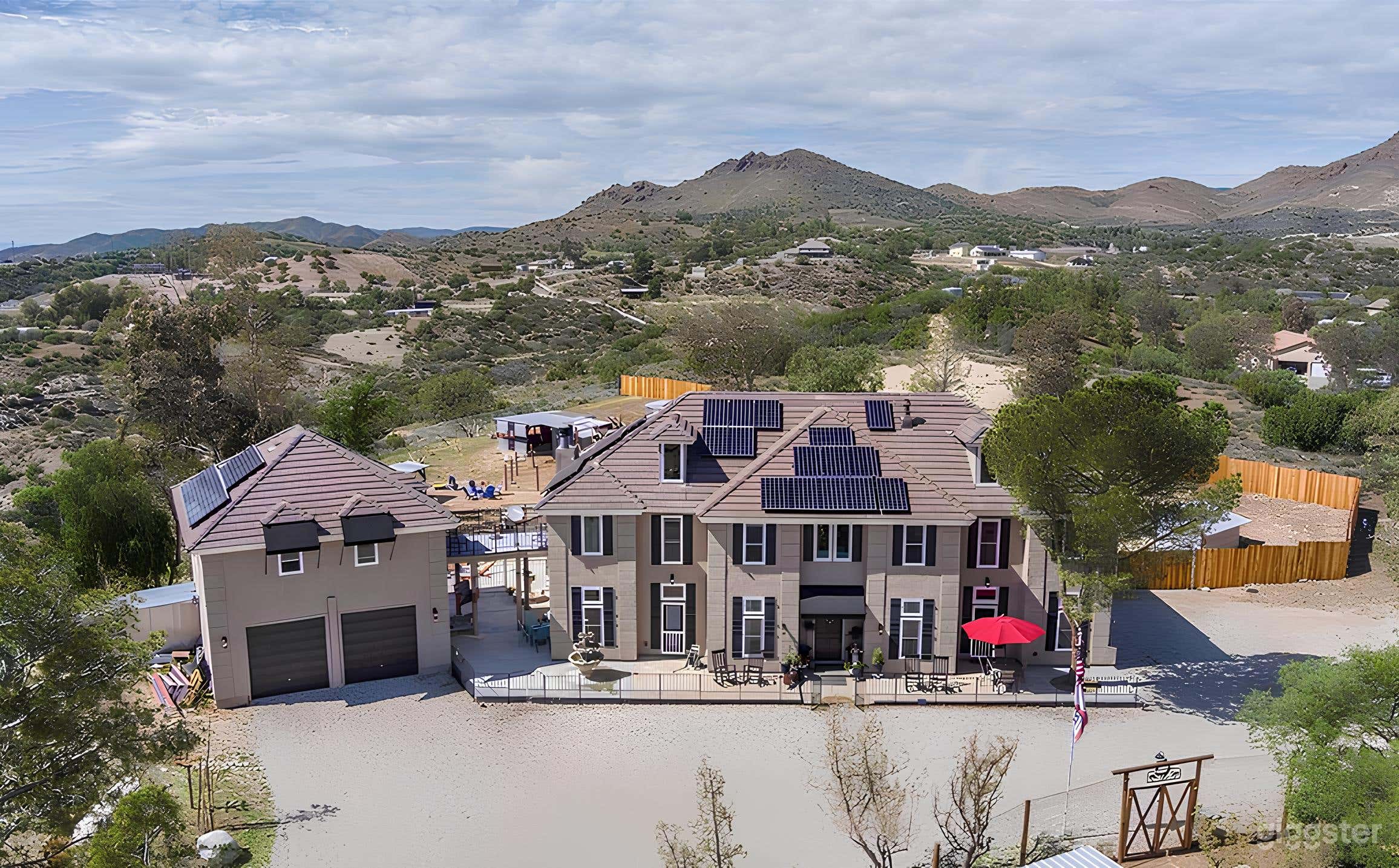 Large French Mansion On 10 Acres Beautiful Views Photo 1