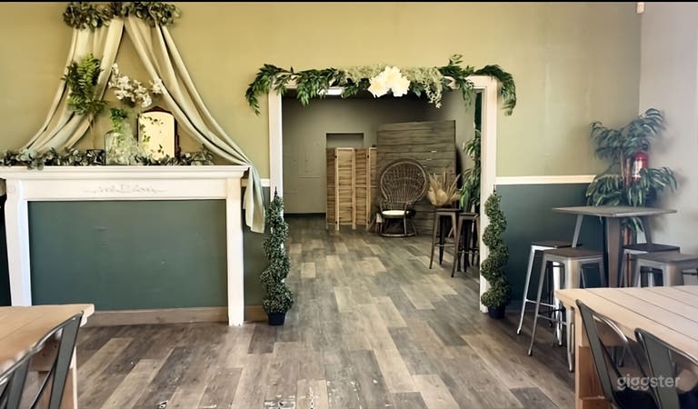  Sophisticated Boho Event Space 