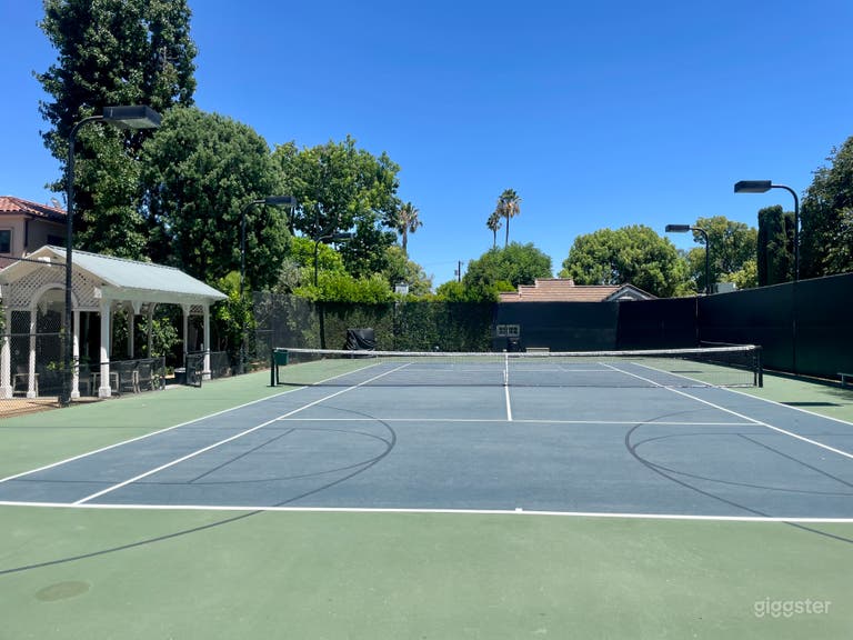  Idyllic Private Tennis Court and Pavillion 