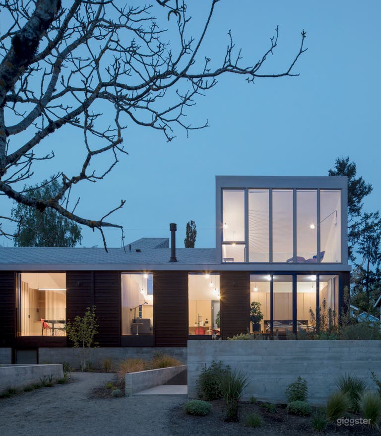  View from the backyard
 