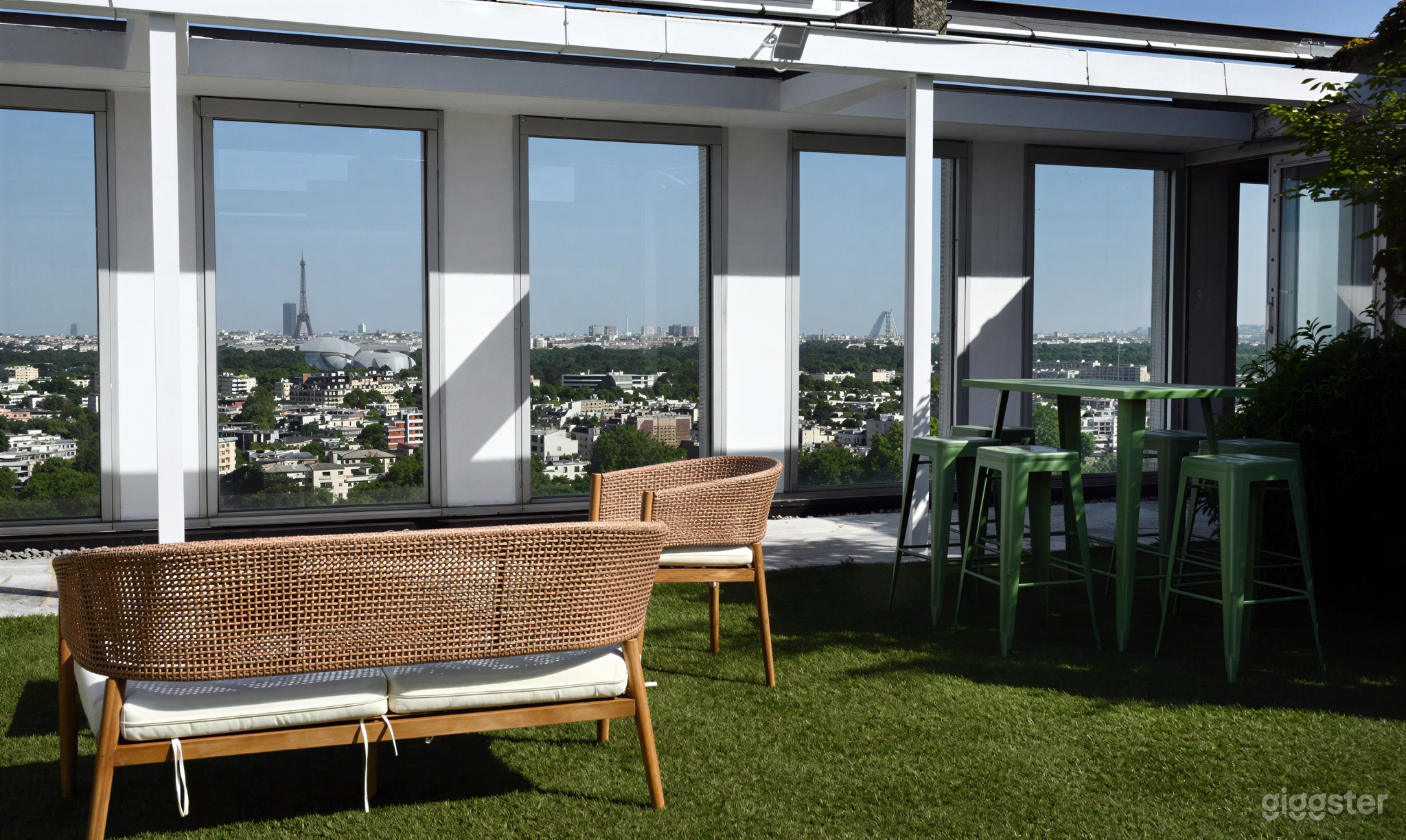Photo de Espace extérieur avec jardin suspendu et vue sur Paris 3