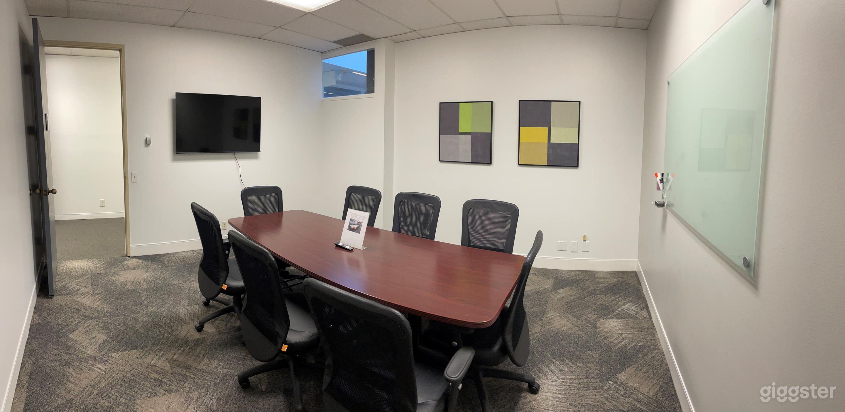 A little natural light &amp; a TV