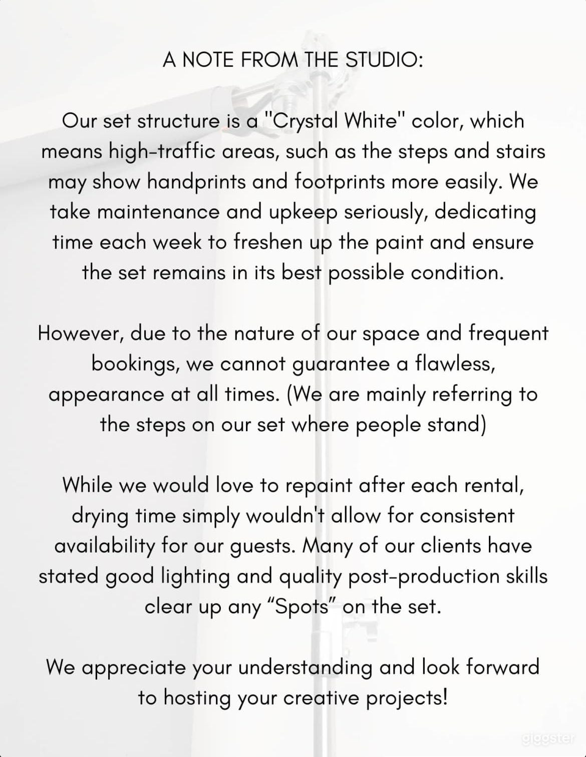 Clean Versatile Production Photo Film Set Photo 3