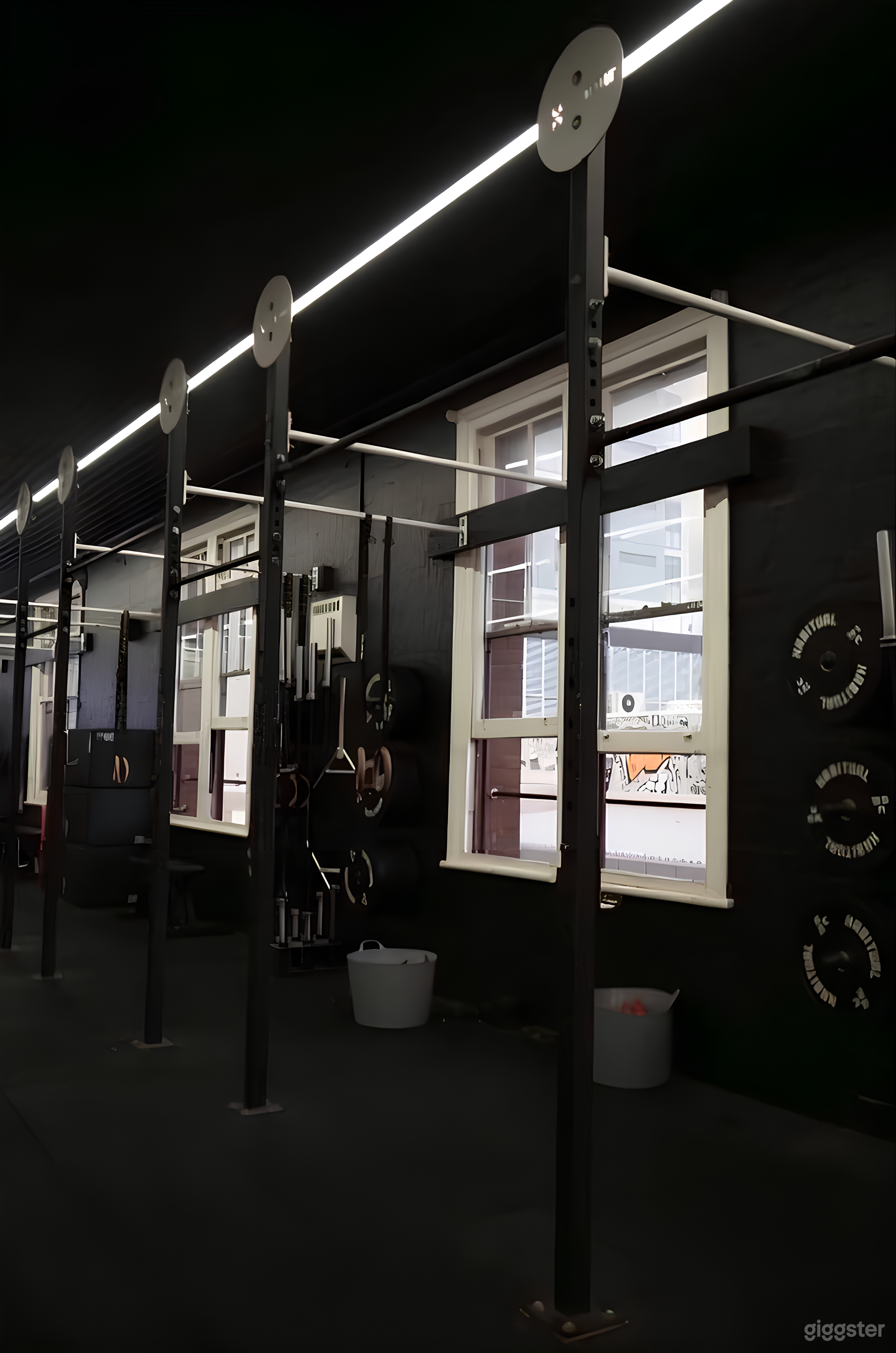 Modern Boutique Gym with Natural Light for Productions Photo 4