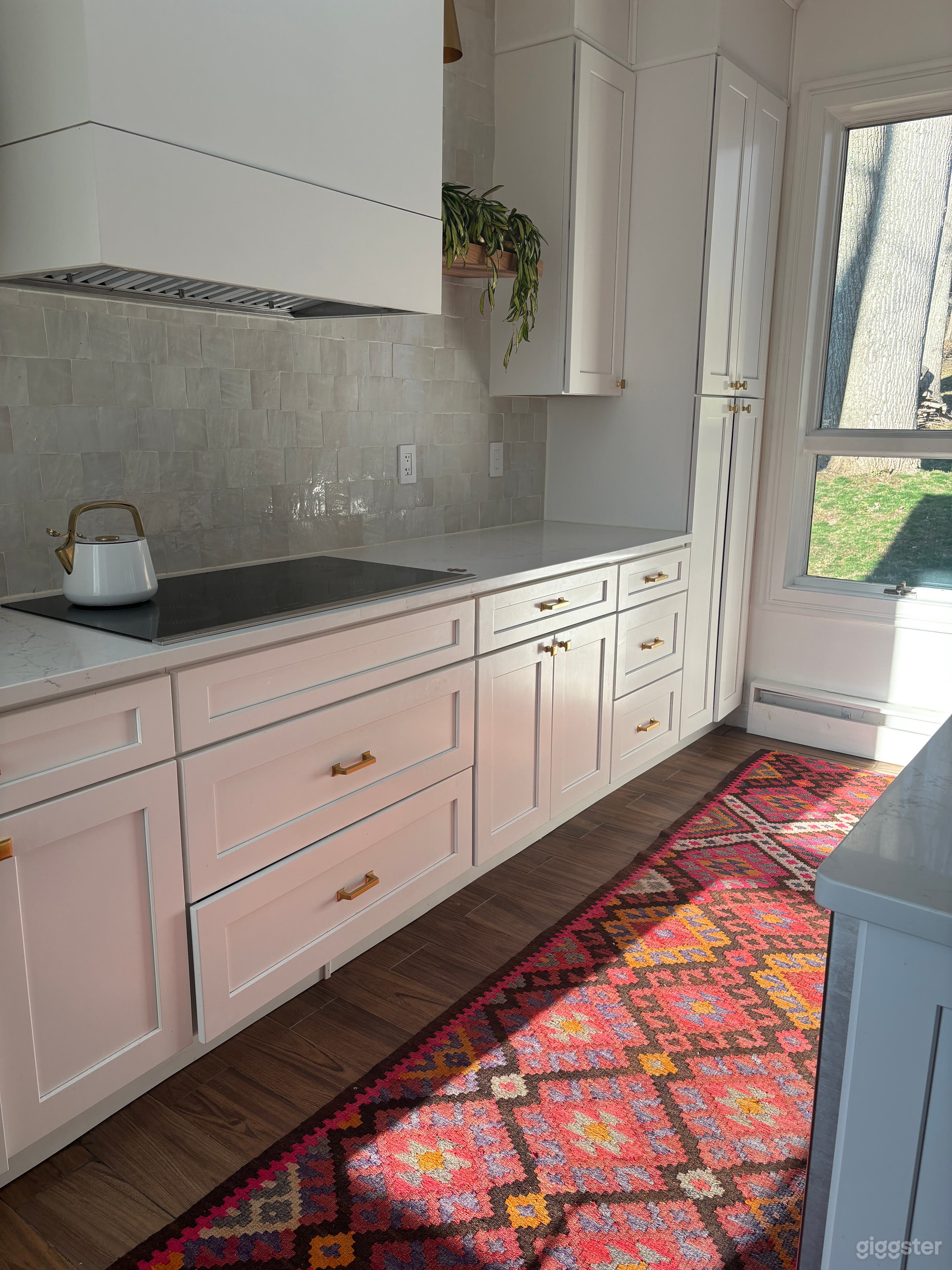 Bright Modern Kitchen with Dining Space Photo 3