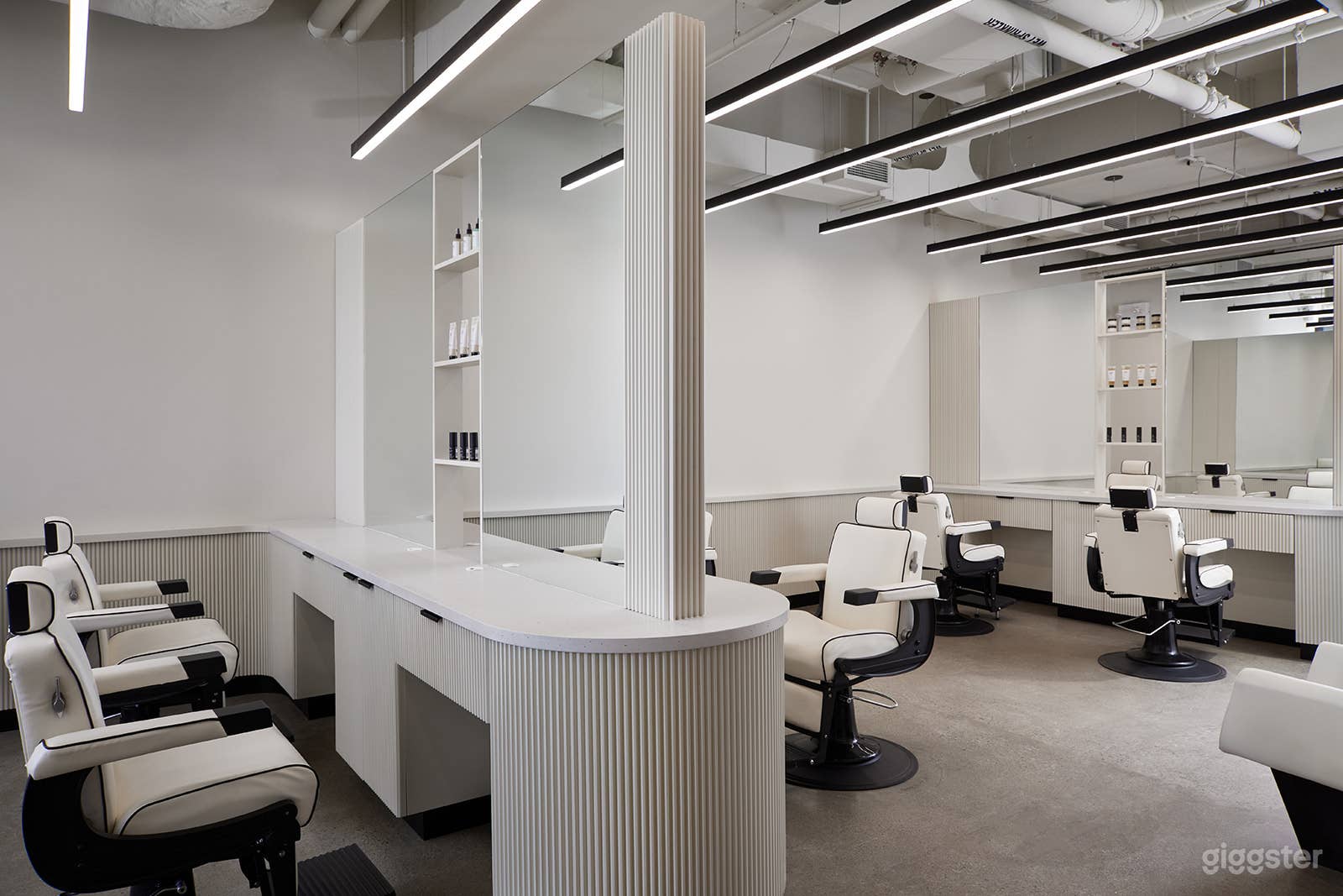 Main Barber Shop Area