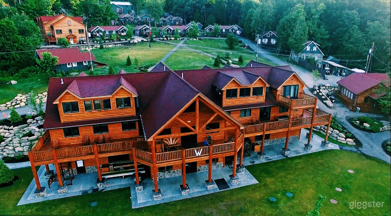 Lodge with Offices, Conference Rooms, Health Center and Canteen