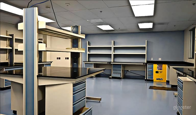  Modern Laboratory Room Available for Film, TV & Production 