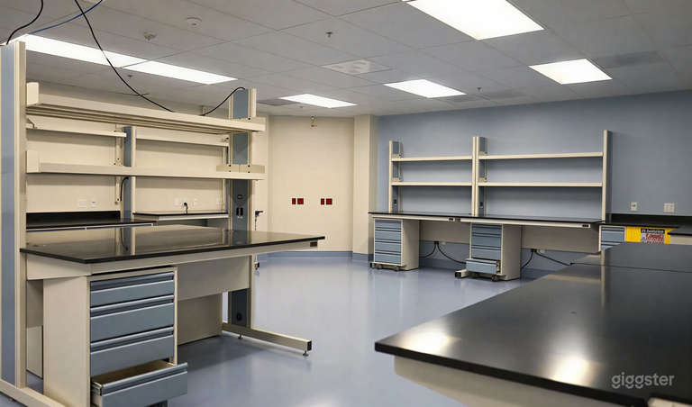  Modern Laboratory Room Available for Film, TV & Production 