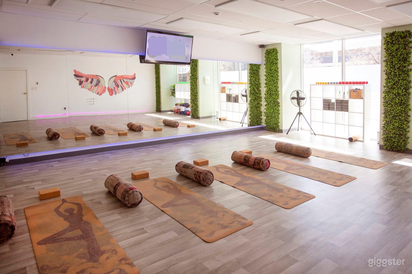 Yoga and dance studio