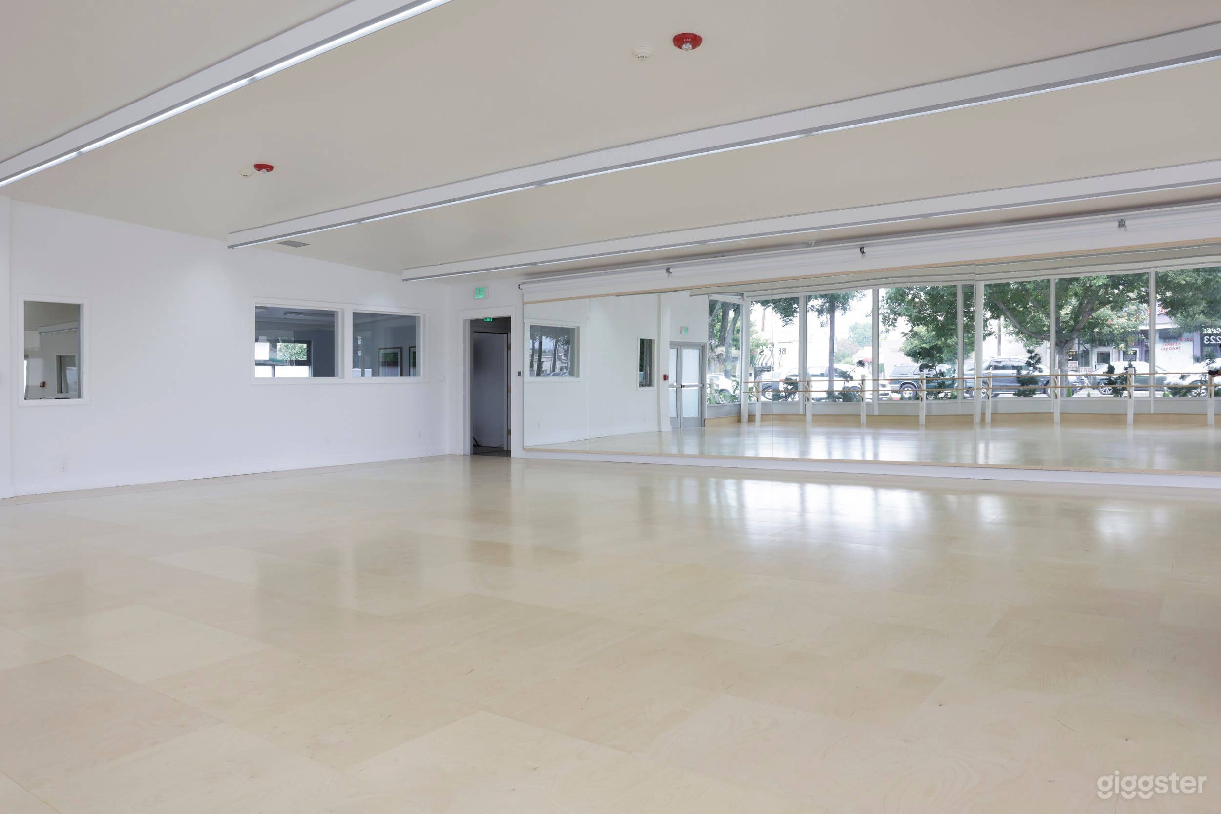 Dance Studio 1 - Maple Floor with Mirrors Photo 1