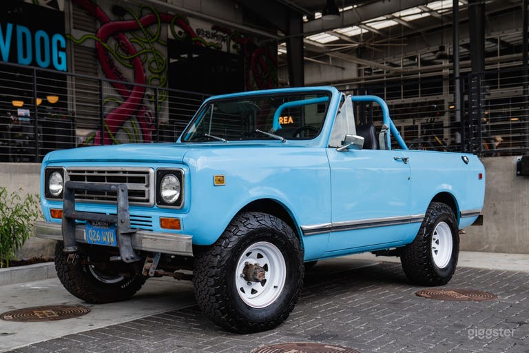  1979 Vintage 4x4 International Scout II — Restored Sky-Blue 