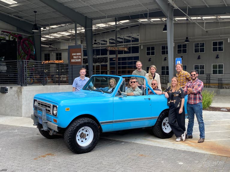  1979 Vintage 4x4 International Scout II — Restored Sky-Blue 