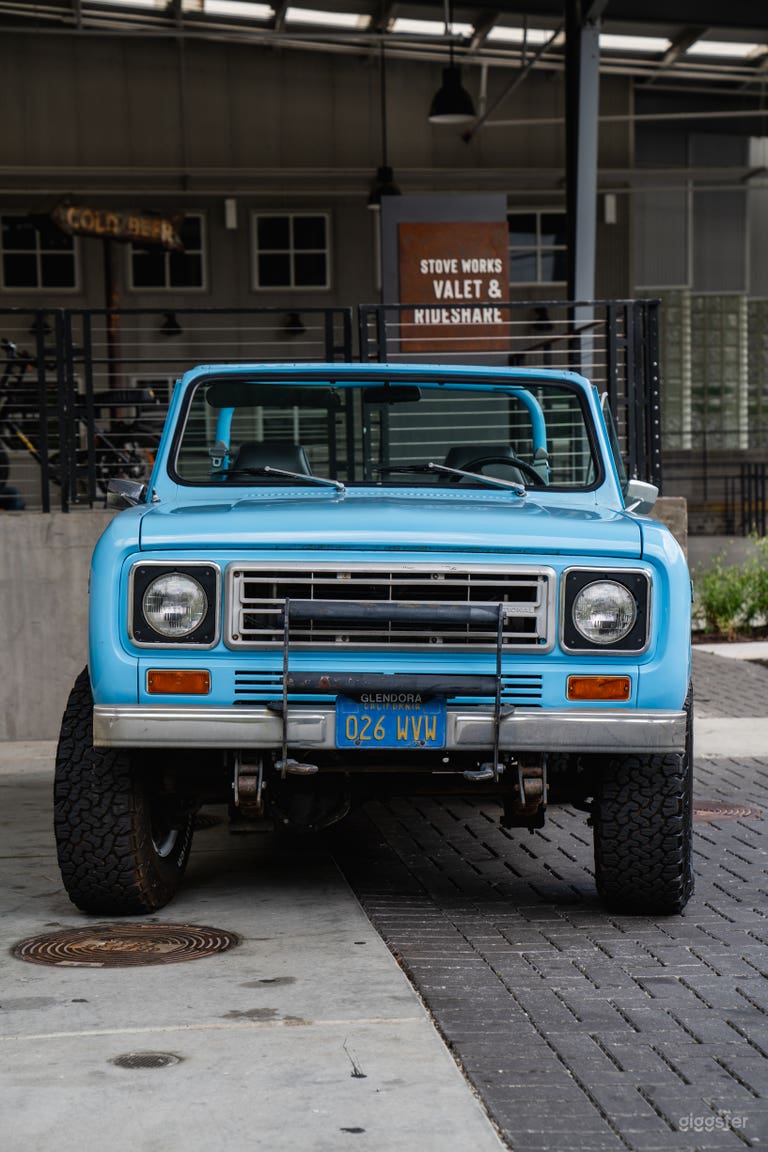  1979 Vintage 4x4 International Scout II — Restored Sky-Blue 