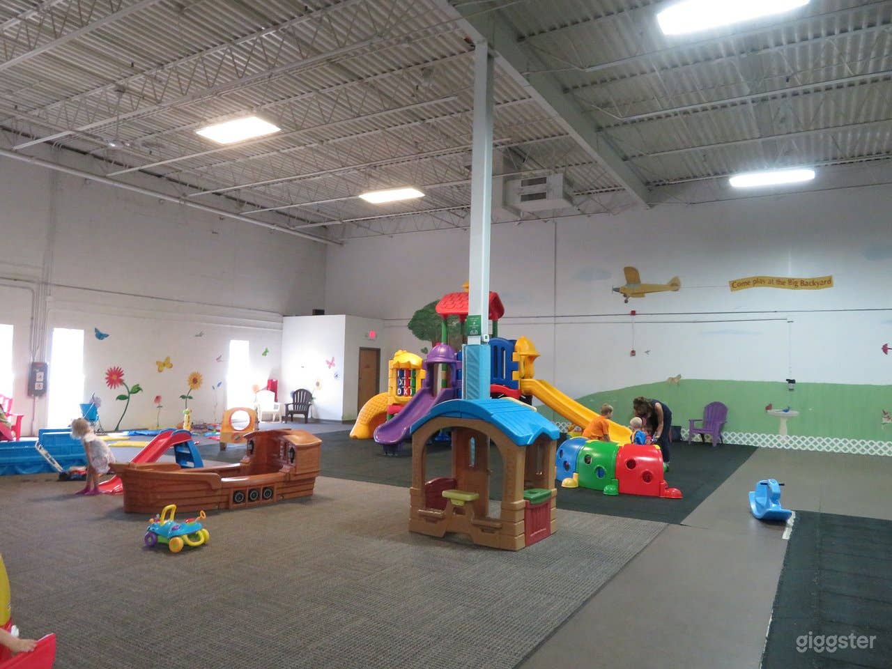 Indoor playground, toys and equipment
