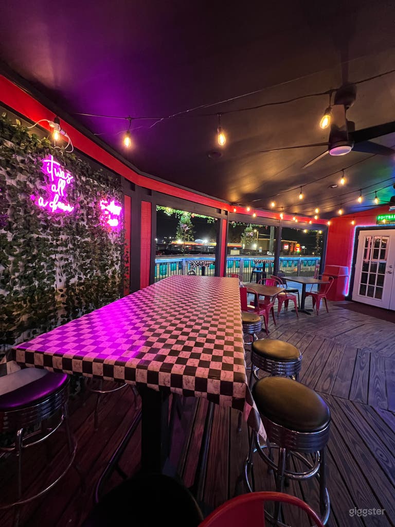  Ample Seating Inside/ Instagram Wall Back Drop 