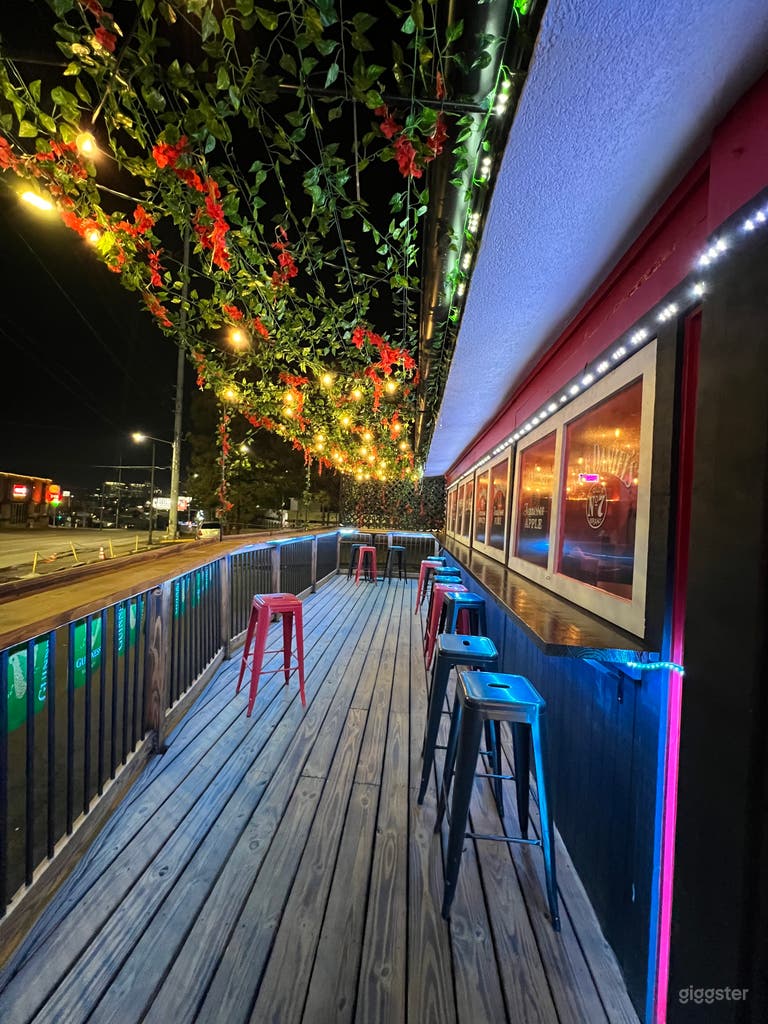  Ample Seating Outside 