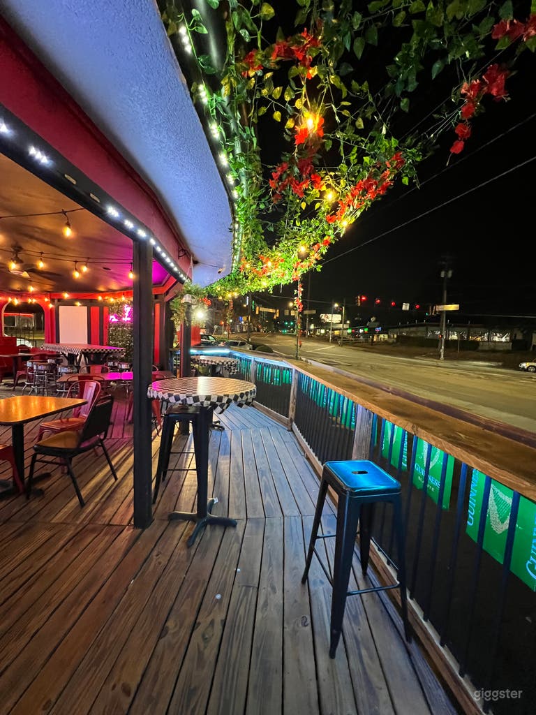  Ample Seating Outside 