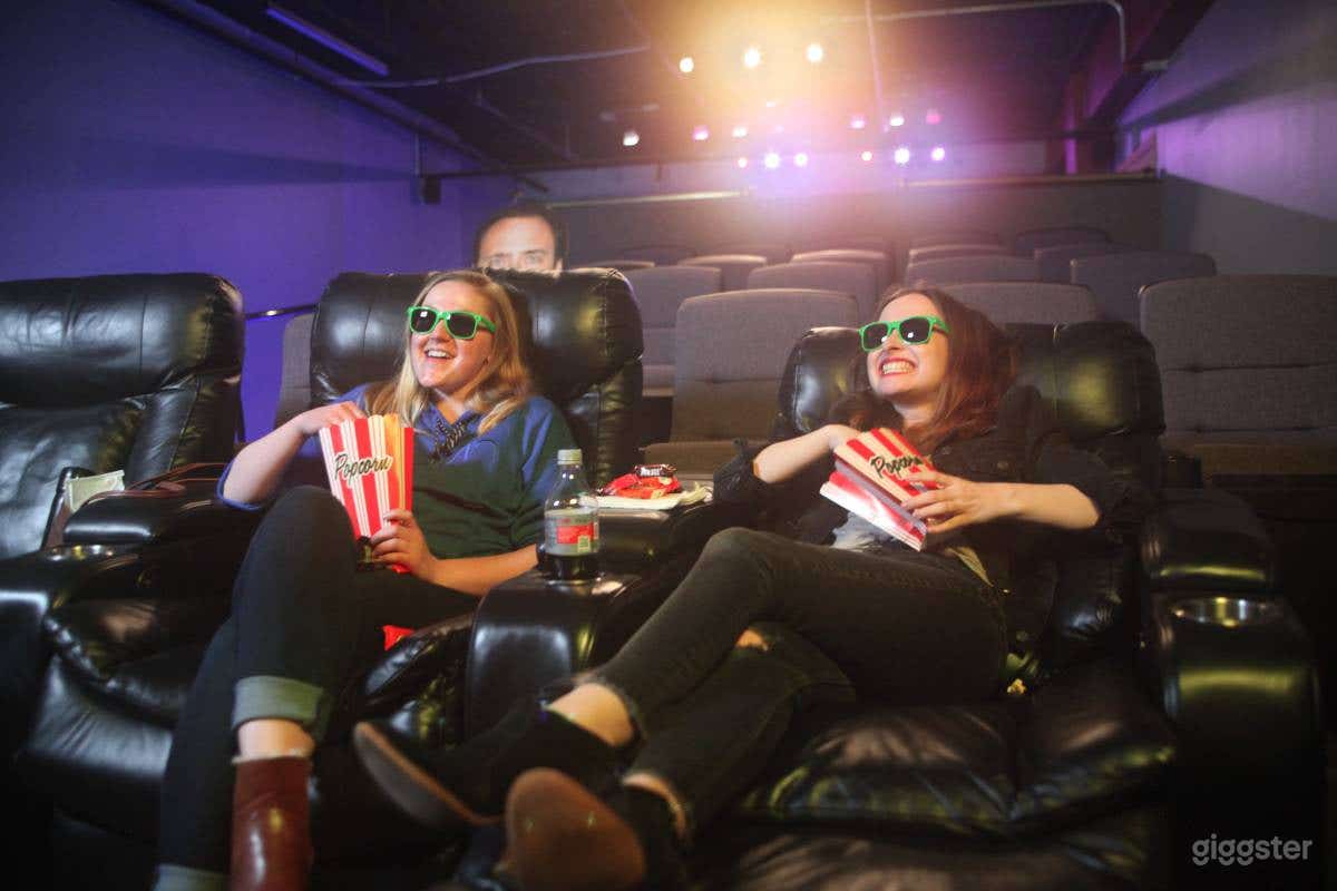 Private Screening Room - 150" SCREEN/4K Projector Photo 2