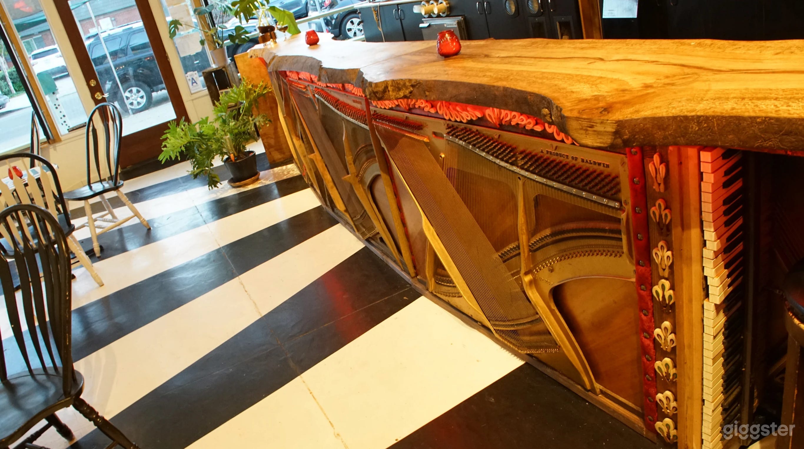 Our piano bar - get it? 😁