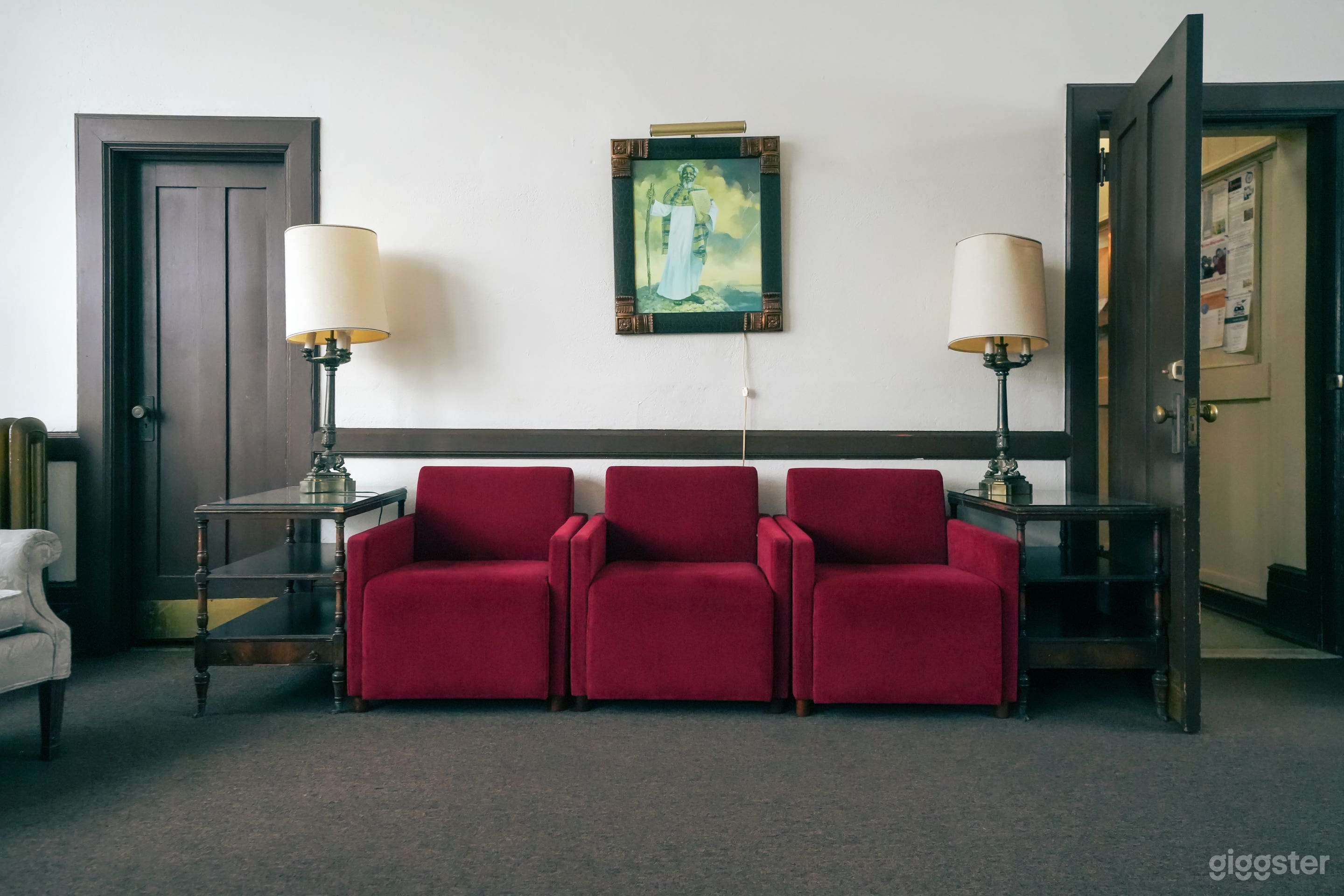 Basketball Gym with Exposed Brick and Vintage Offices Photo 2