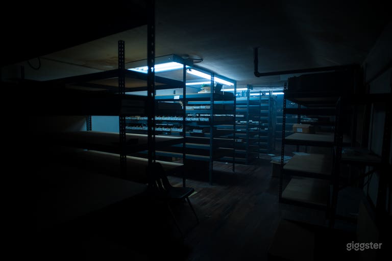  30+ feet of shelving space 