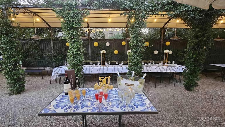  Elegante Pergola da Giardino per Eventi e Raduni all'Aperto 