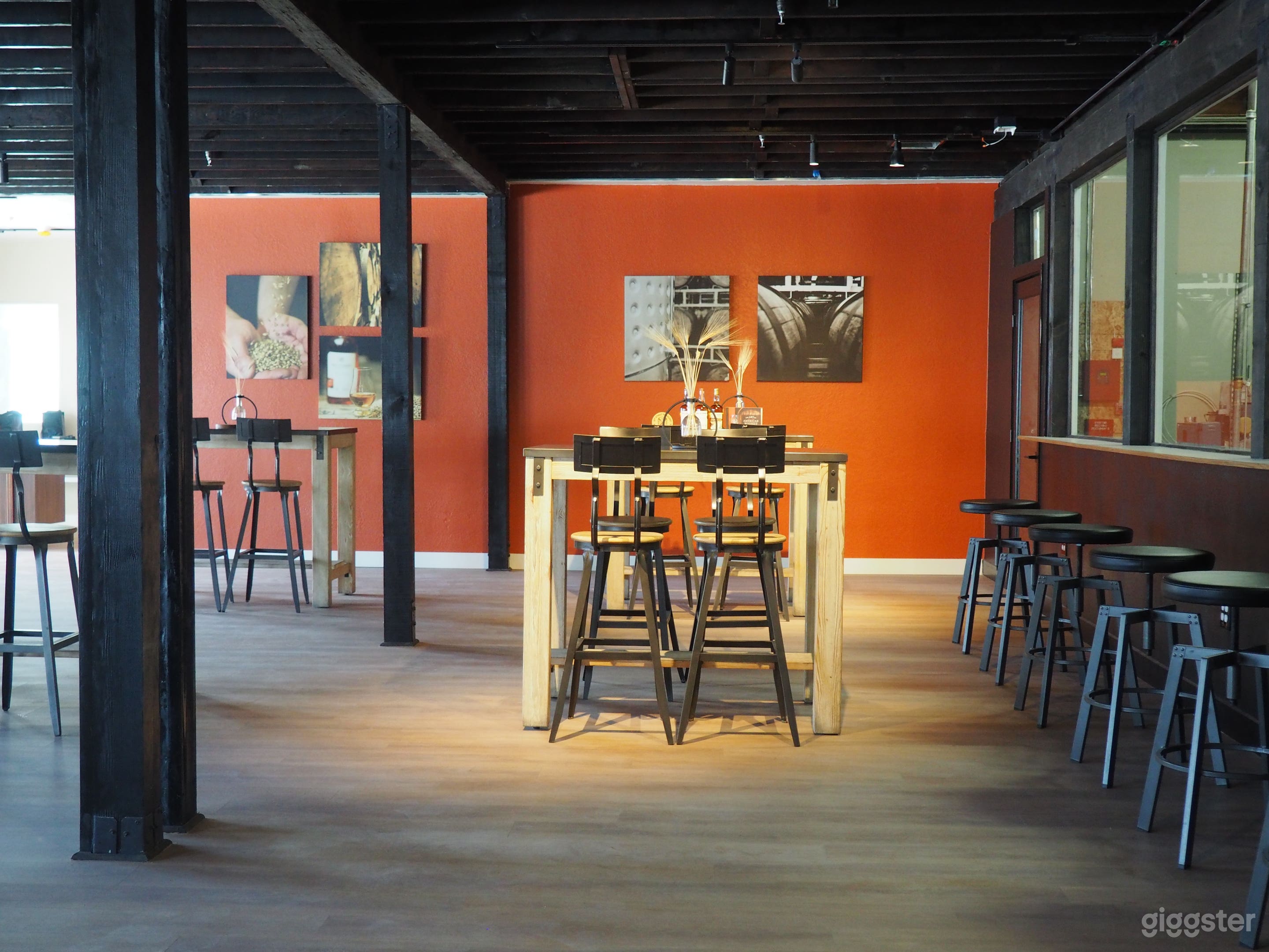 Pull up a seat in our tasting room with views of our 400 gallon pot stills that run and produce all our craft whiskey from start to finish.