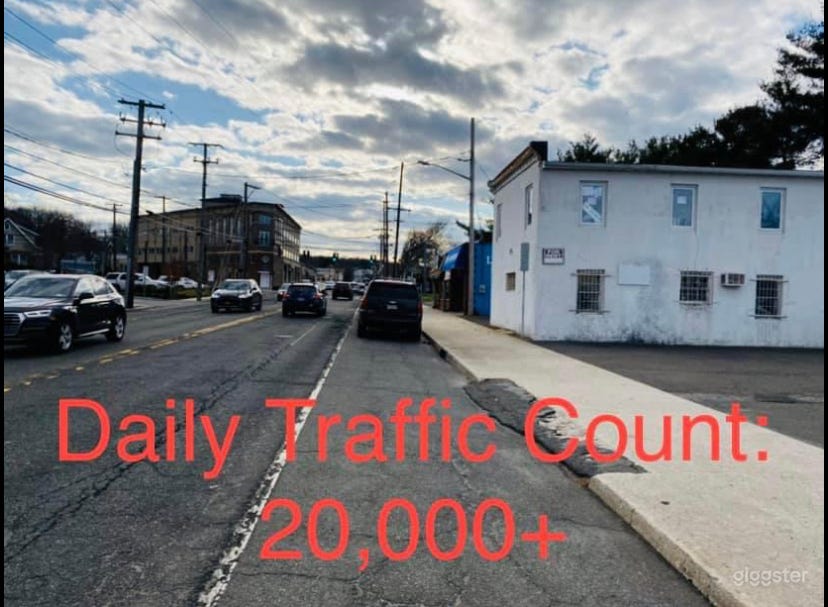 Main Street - 100’ of Sidewalk Frontage