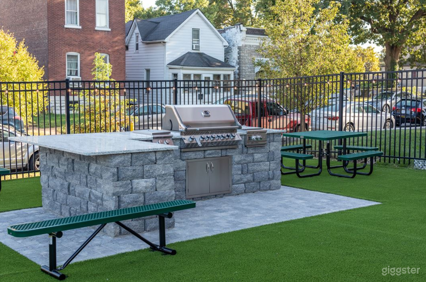 Outdoor Beer Garden Grill