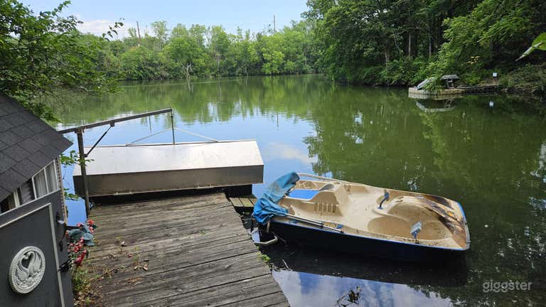  Refugio junto al lago - Muelle privado con bote 