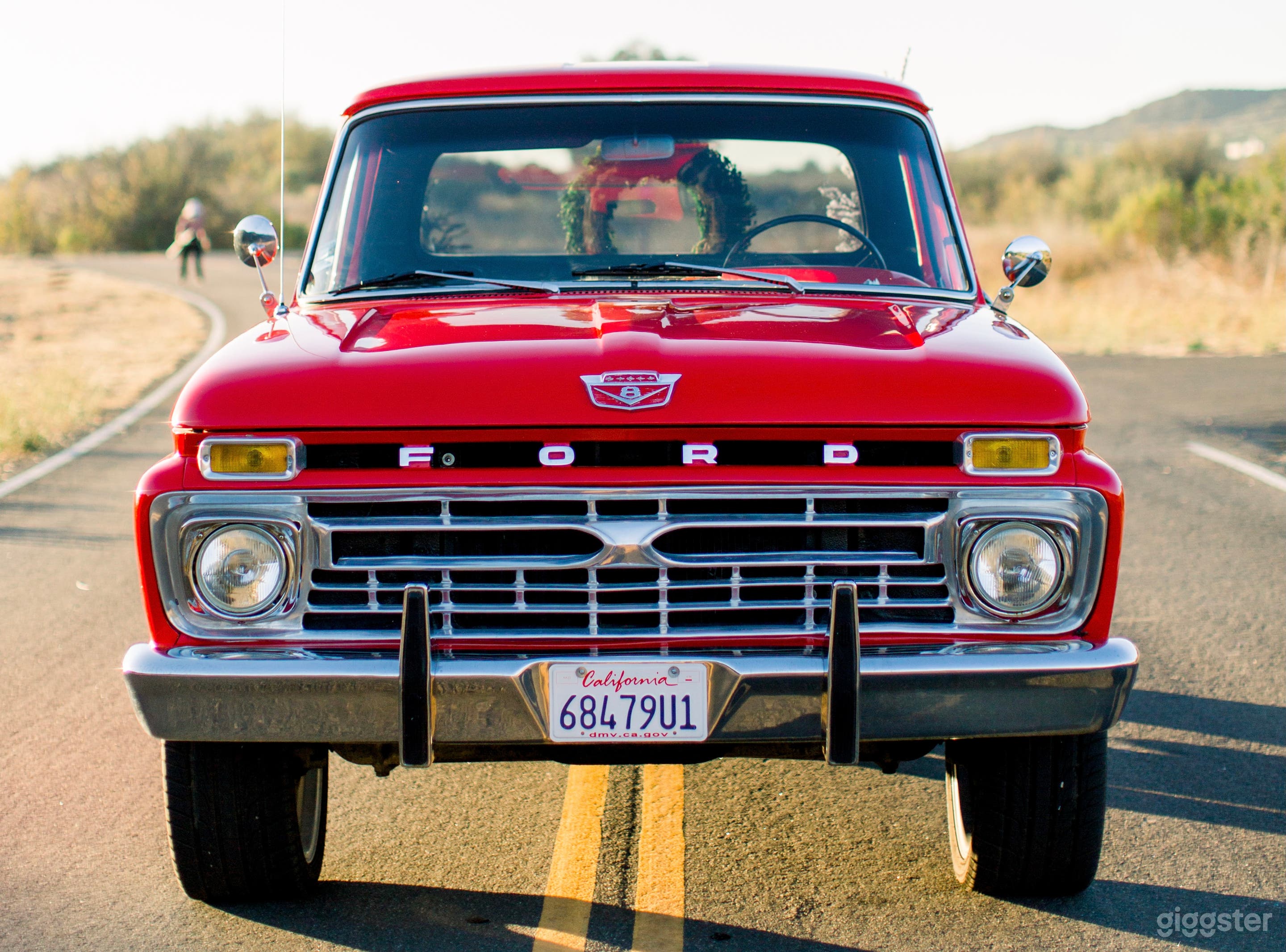 1965 Red Ford F100  Photo 2