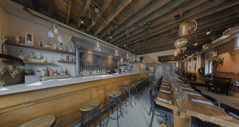  Rustic Private Dining Space with Bar in Baltimore 
