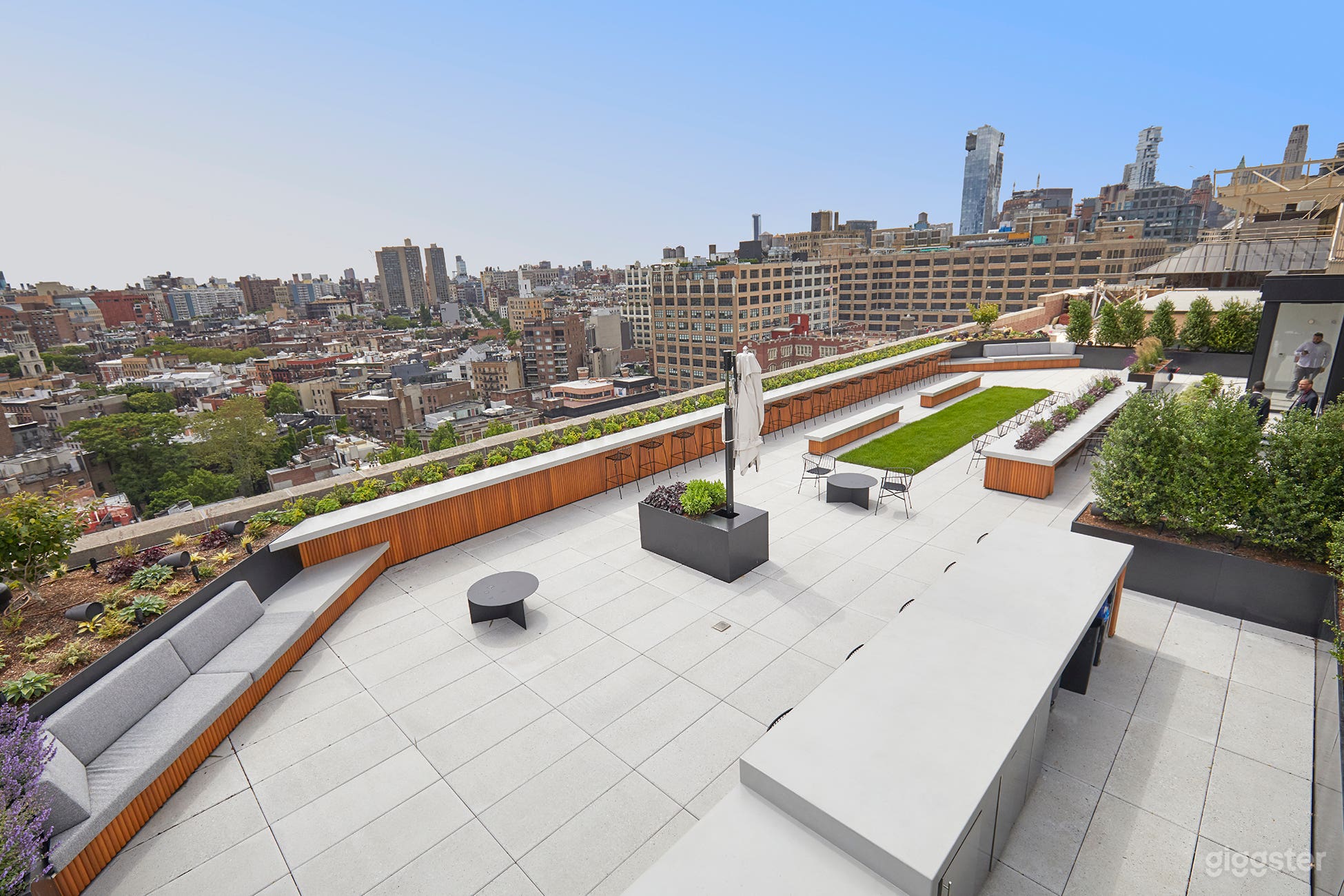 Modern Rooftop Space with Views Photo 1
