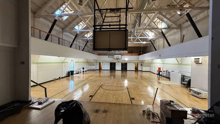  Indoor Basketball Court available for Filming 
